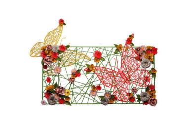 Композиция подвесная Летний сад