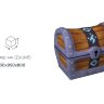 Фигура для детских игр сундук: размеры, характеристики