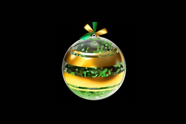 Шар с рисунком Горизонтальные линии 2