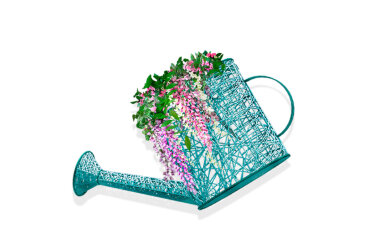 Плетеная фигура Лейка