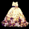 Световая фотозона «Платье Princess»