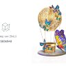 Подвесная плетеная объемная фигура Воздушный шар: размеры, характеристики