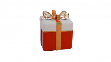 Декоративная фигура Подарок 