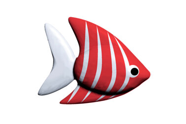 Рыба с узкими полосами