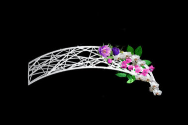 Фигура Сегмент с цветами