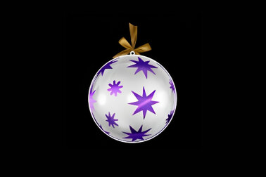 Шар с рисунком Звездочки