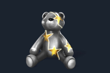 Инсталляция Звездный мишка