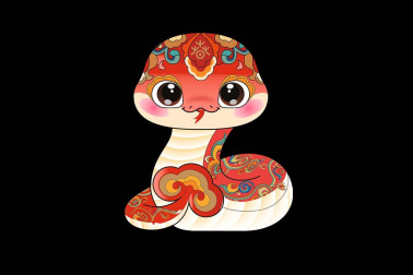 Декоративная фигура Змея