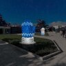 световая фигура для тц и улиц варежка