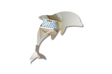 Декоративное зеркало Дельфин