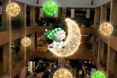 Комплект декораций &quot;Мишка на месяце&quot;