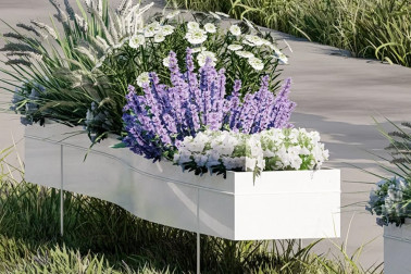 Волнообразное кашпо