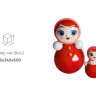 Игрушка Неваляшка малая
