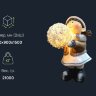3D фигура девочка с шаром: размеры, характеристики 