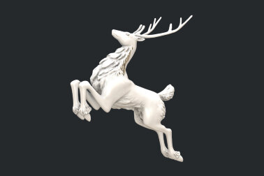 Фигура подвесная Январский олень