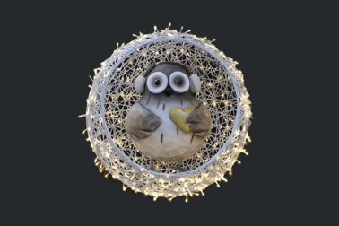 Фигура Совенок в шаре 2