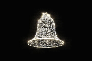 Световой Колокольчик со звездой