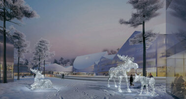 Комплект световых декораций "Лоси"