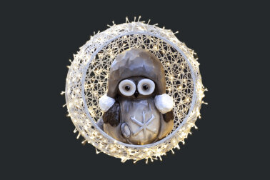 Фигура Совенок в шаре 4