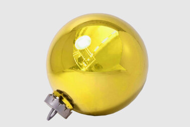 Шар зеркально-золотой