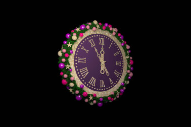 Часы Новогодние