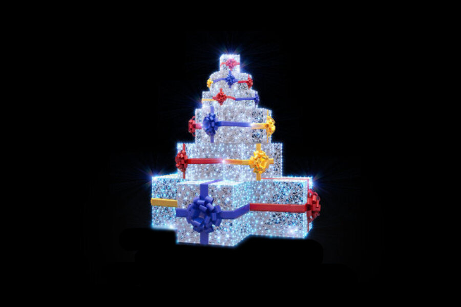 Светодиодная композиция Christmas gifts