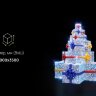 Светодиодная композиция Christmas gifts: размеры, характеристики