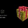 Светодиодная фигура Подарочная коробка с мишурой: размеры, характеристики