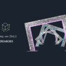 Креативная светодиодная арка: размеры, характеристики