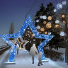 необычная новогодняя арка для декора улиц