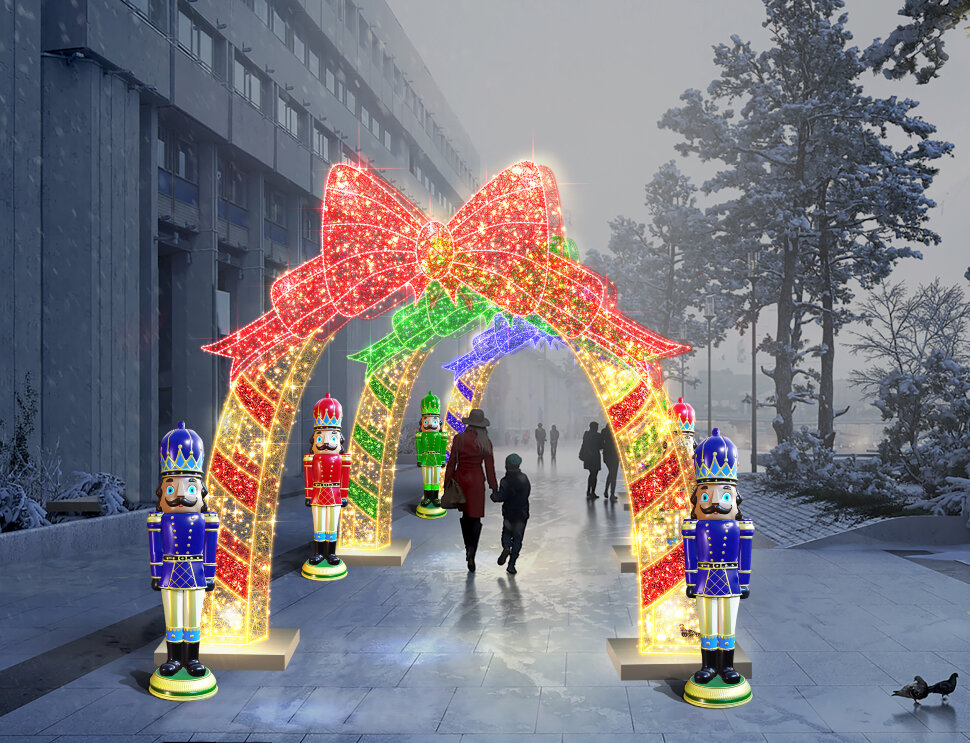 Праздничная арка для декора улиц