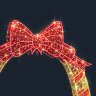 Арка в виде лент и банта светодиодная