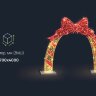 Арка светодиодная с лентами: размеры, характеристики