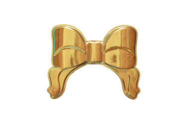 Бант однотонный