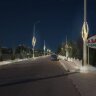 Консоль в виде спирали светодиодная