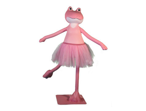 Фигура "Розовая лягушка 2"