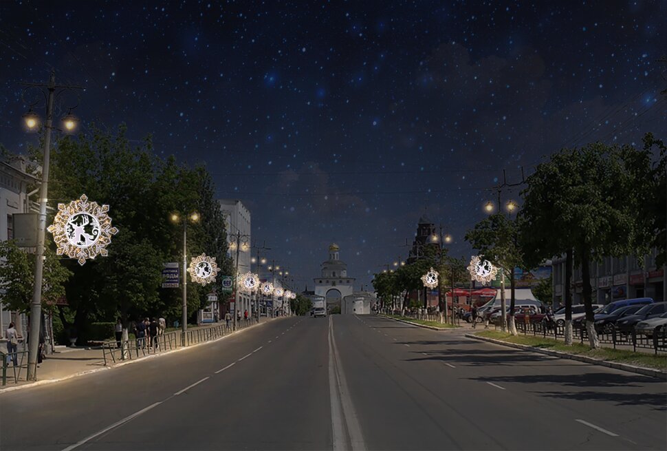 Консоль Олени с гравировкой
