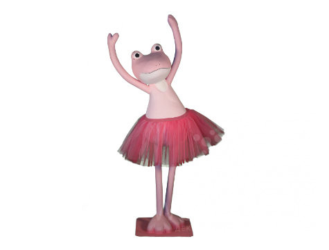 Фигура "Розовая лягушка 3"