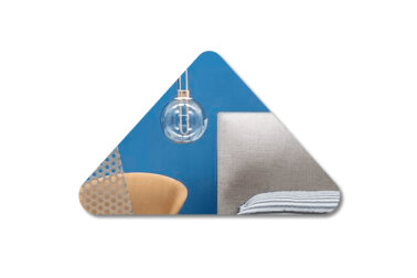 Декоративное зеркало Фигура 3