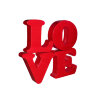 Буквы из пенопласта LOVE
