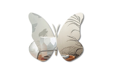 Декоративное зеркало Бабочка 1