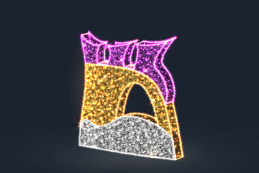 Инсталляция Таинственная башня 2