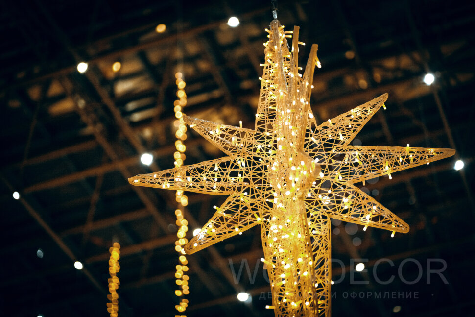 Светодиодная фигура «Рождественская звезда»