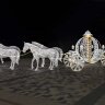 Инсталляция Карета световая: размеры, характеристики