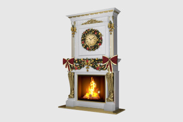 Камин Ночь перед Рождеством