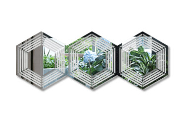 Декоративное зеркало Панно Hi-tech