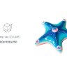 Морская звезда необычных переливающихся цветов: размеры, характеристики