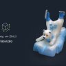 объемная фигура медведь: размеры, характеристики